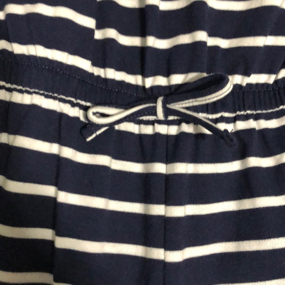 Nautica blue stripe romper size medium - Picture 3 of 6